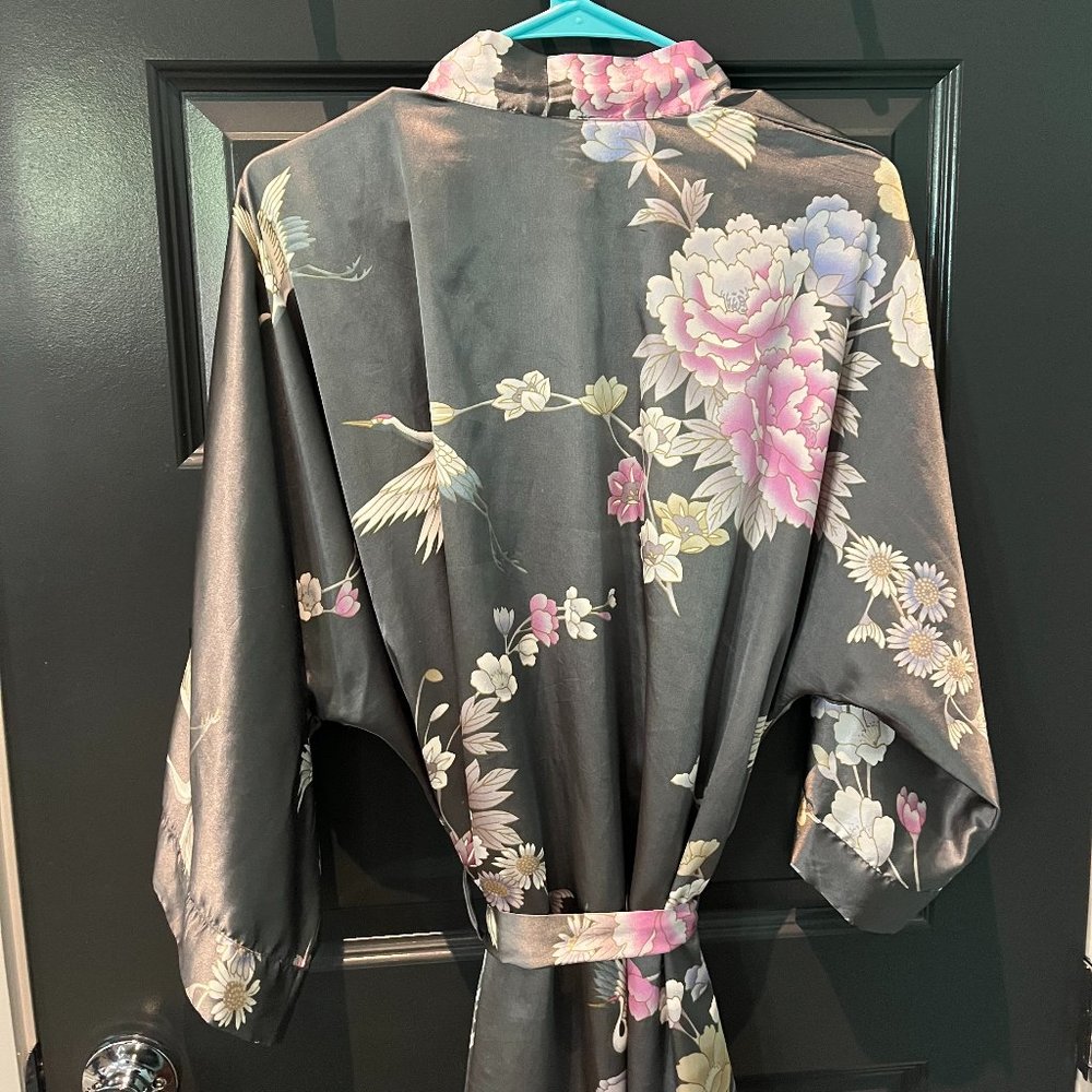Kim + Ono Japonisme Charmeuse Robe (with pockets!)
